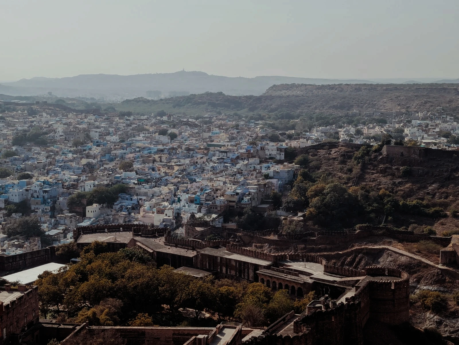 Jodhpur la ville bleu